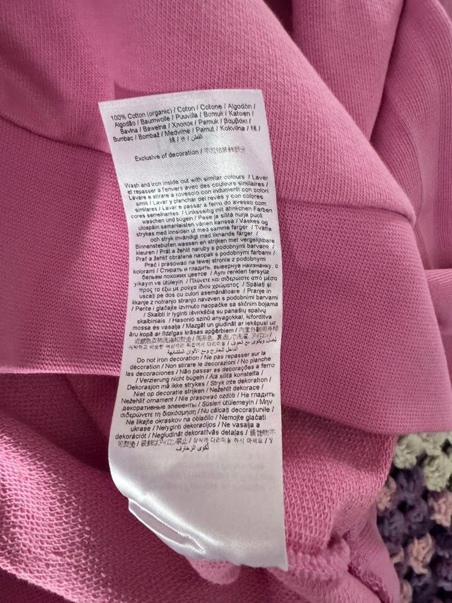 Sudadera rosa karl lagerfeld