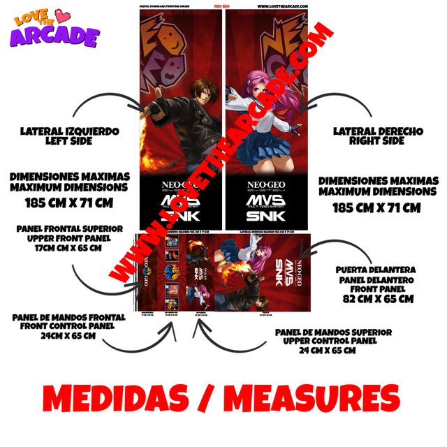 NEO GEO ARCADE DISEÑO DIGITAL