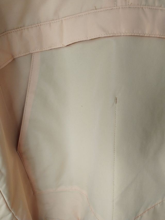 Abrigo capucha amarillo S