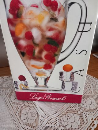 Caraffa in vetro bormioli 
