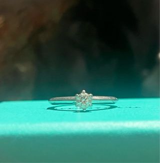 Anillo Solitario Pedida Tiffany  0,23ct