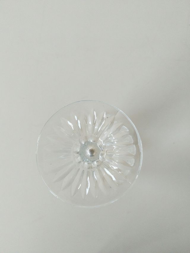 Jarrón cristal tallado