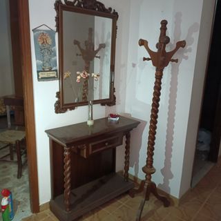 Ingresso antico legno