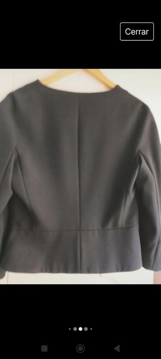 Chaqueta negra , Purificación Garcia