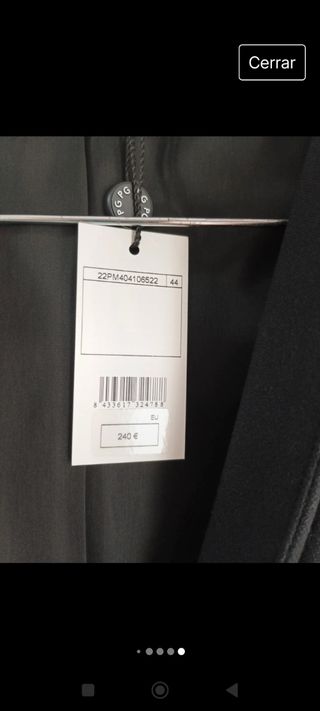 Chaqueta negra , Purificación Garcia