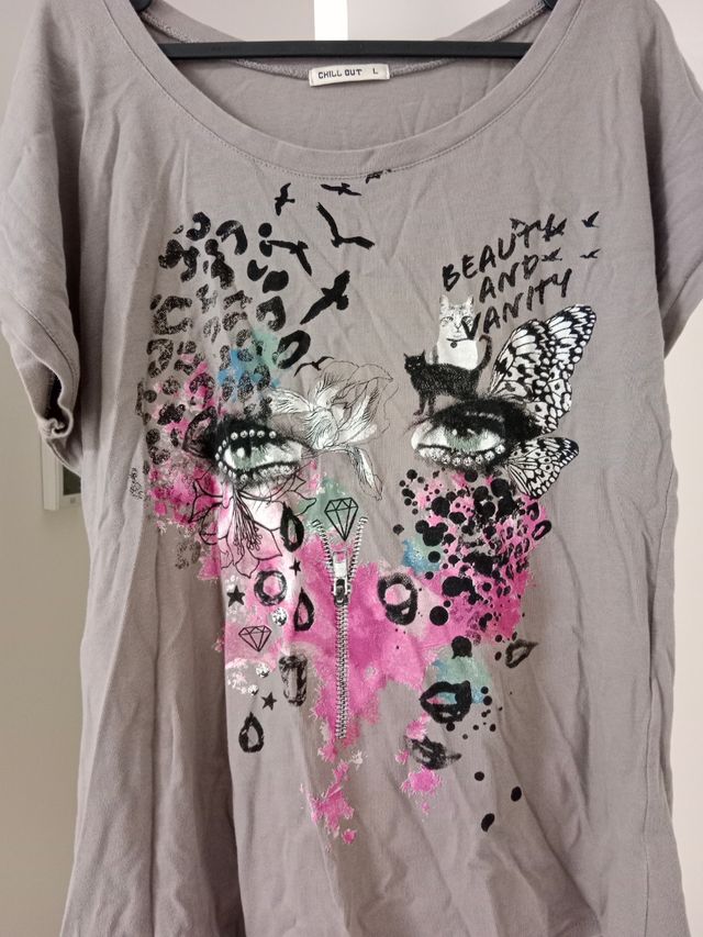 Camiseta estampada