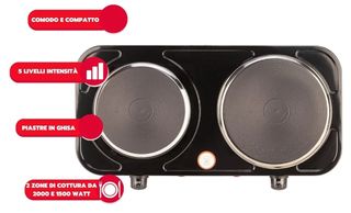 ARDES - Fornello elettrico per Cucinare da 2500W