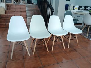 Oferta!!! Pack 4 sillas estilo nórdico