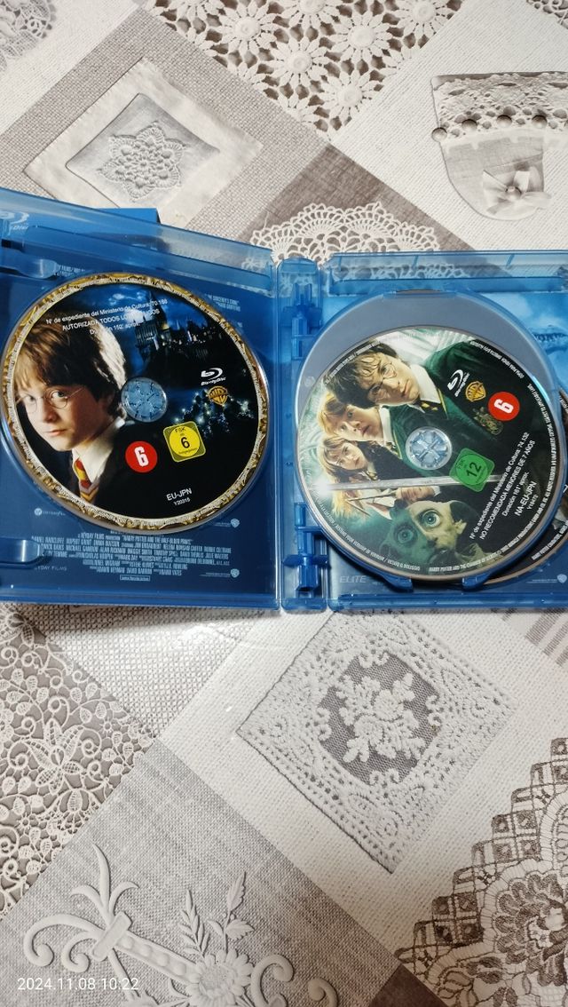 Harry Potter bluray completa