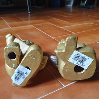 Coppia angioletti dorati