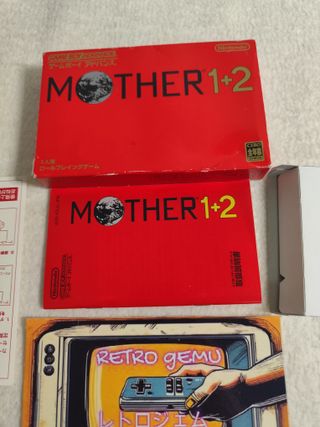 *COMPLETO* Mother 1+2 Gameboy Japones Caja Roja