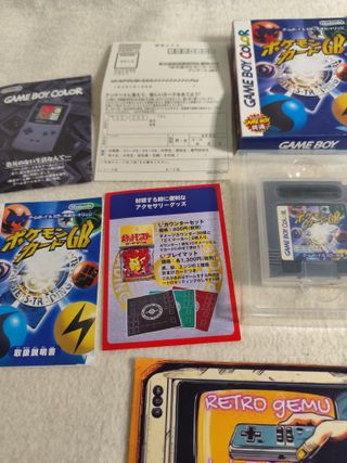 *COMPLETO* Pokemon Trading Card Japones Gameboy