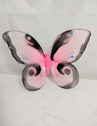 100 farfalle addobbi rosa e rosse