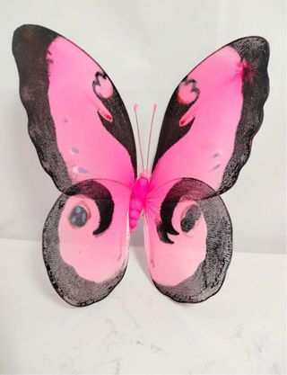 100 farfalle addobbi rosa e rosse