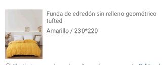 Funda de edredón shein