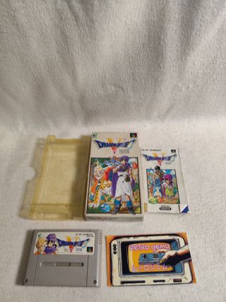 *COMPLETO* DragonQuest V Super Famicon Japonesa