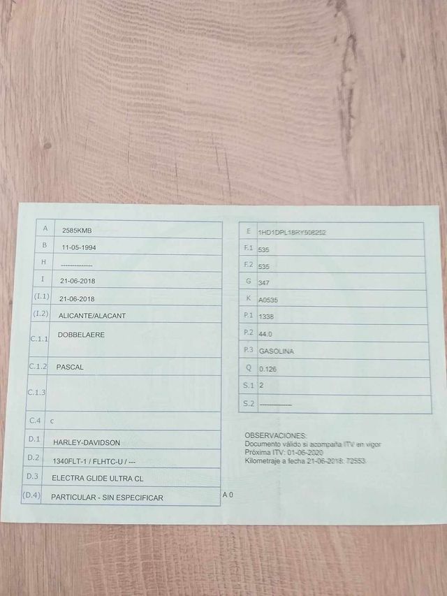 HARLEY DAVIDSON Electra Glide (671412425)