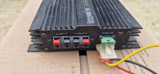 Amplificador audio para coche