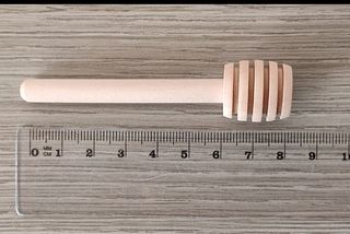Bastoncini per miele in legno 8 cm per bomboniere