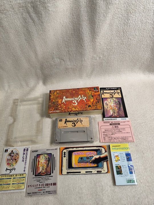 Imagen de *COMPLETO* Romancing Saga 3 Super Famicon Japonesa