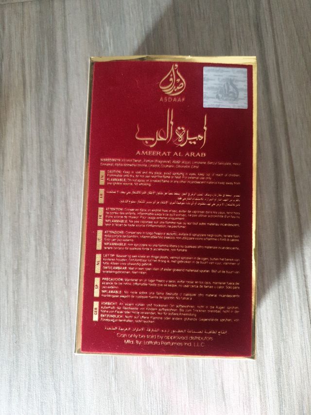 Perfume Árabe Amerrat al Arab