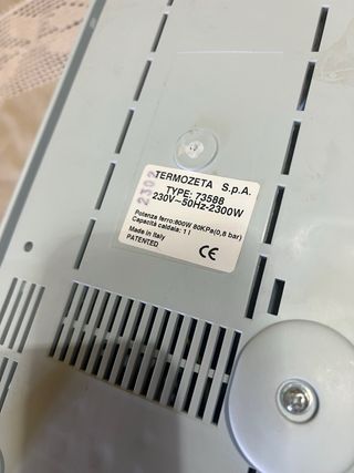 Ferro da sriro con caldaia termozeta