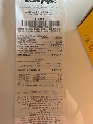 Sacaleches Medela Swing Maxi