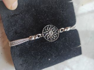 Bracciale argento rosone