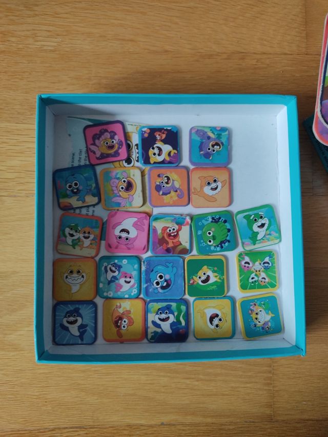 Baby shark juego bingo nickelodeon