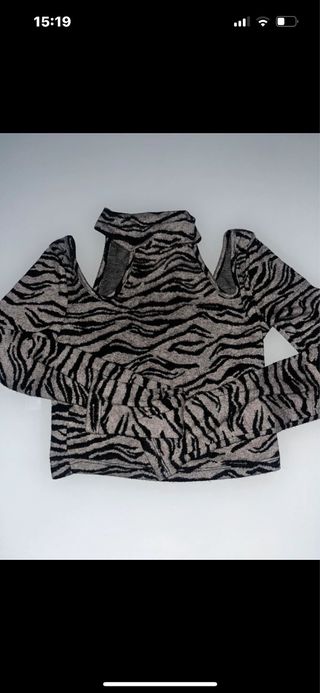 Top elegante manica lunga