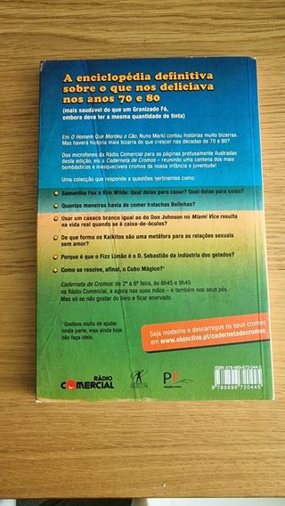 Livro a Caderneta de Cromos