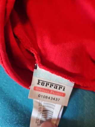 Camiseta Ferrari xl