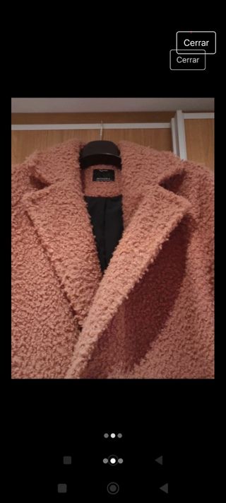 Abrigo rosa