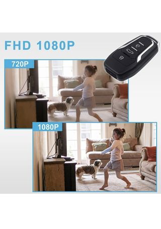 Camara oculta en llave  coche 64gb