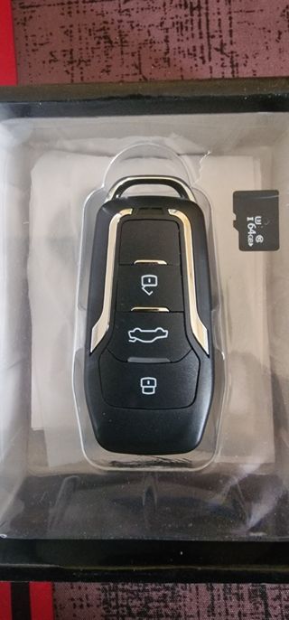 Camara oculta en llave  coche 64gb