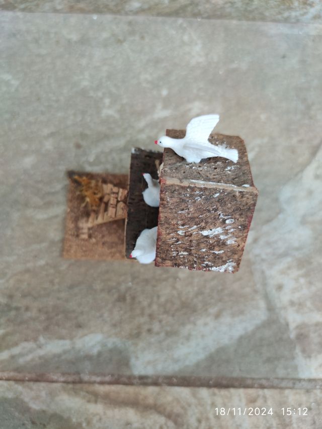 PALOMAR PARA PESEBRE (NAVIDAD)