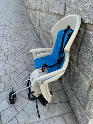 Silla bici niñ@s, Hamax smiley