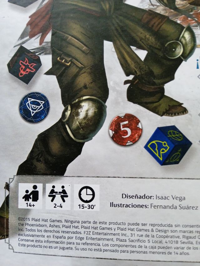 Juego mesa Ashes NUEVO SIN ESTRENAR