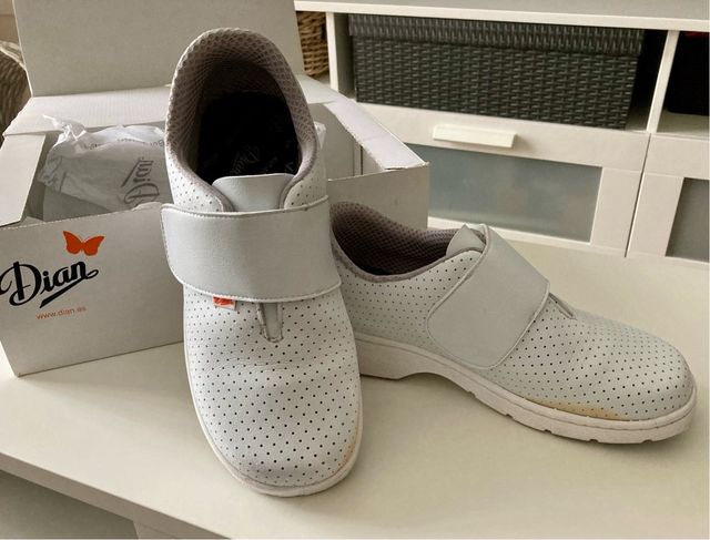 Scarpe Dian bianche 38