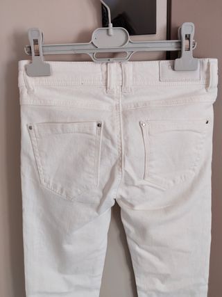 Pantalón blanco talla XS