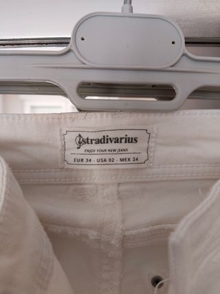 Pantalón blanco talla XS