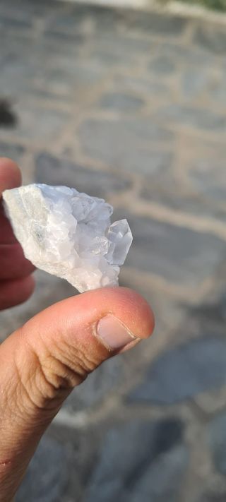 Minerali Quarzo Carrara Diamante Herkimer