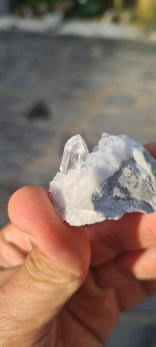 Minerali Quarzo Carrara Diamante Herkimer