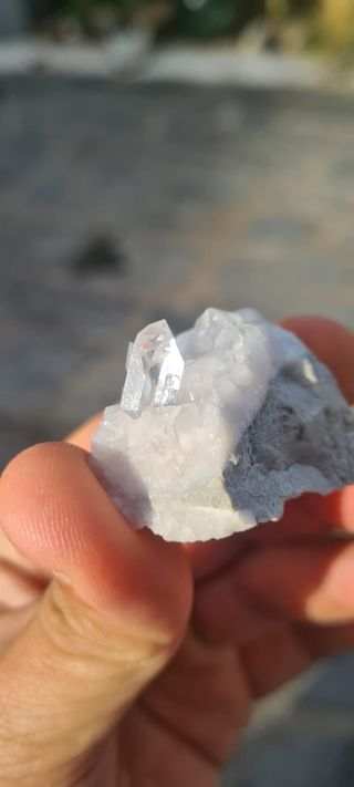 Minerali Quarzo Carrara Diamante Herkimer