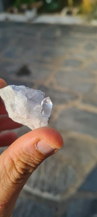 Minerali Quarzo Carrara Diamante Herkimer