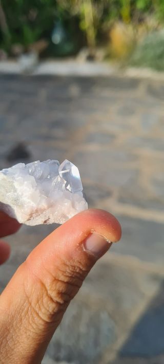 Minerali Quarzo Carrara Diamante Herkimer