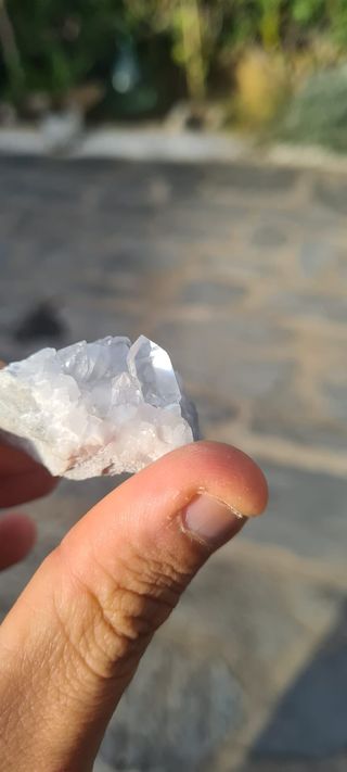 Minerali Quarzo Carrara Diamante Herkimer