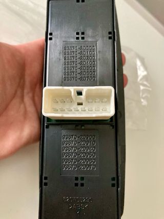 Botonera elevalunas principal Hyundai Elantra