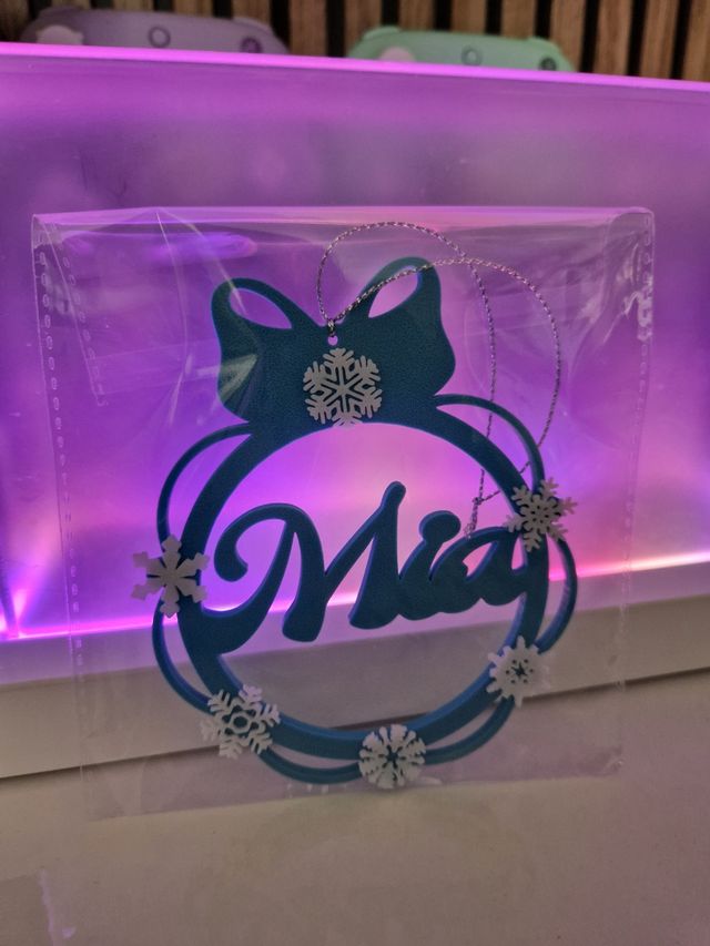 Bola de navidad personalizada