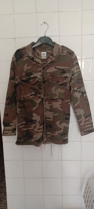 Chaqueta vaquera camuflaje